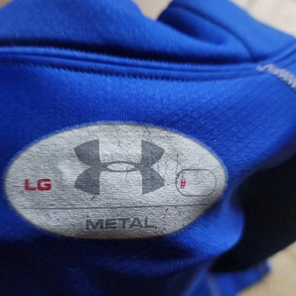 Under Armour Youth Metal Mock Neck Long Sleeve Top